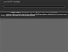 Tablet Screenshot of dronesurveys.com
